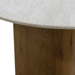 Eettafel Rond - Marmer - 120x120x76cm - Faria