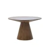 Eettafel Rond 120cm - Naturel Mangohout - 2-4 Personen - Sep