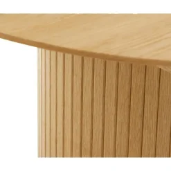 Eettafel Rond Naturel - Uitschuifbaar - Ø120-167cm - Nola
