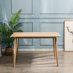 Eettafel voor 4 personen van massief grenenhout L120