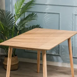 Eettafel voor 4 personen van massief grenenhout L120