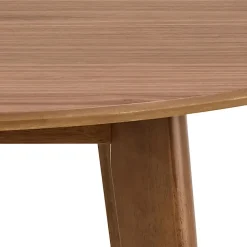 Eettafel Walnoot Rond - 105x105x76cm - Levi