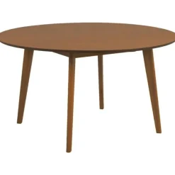 Eettafel Walnoot Rond - 140x140x76cm - Levi