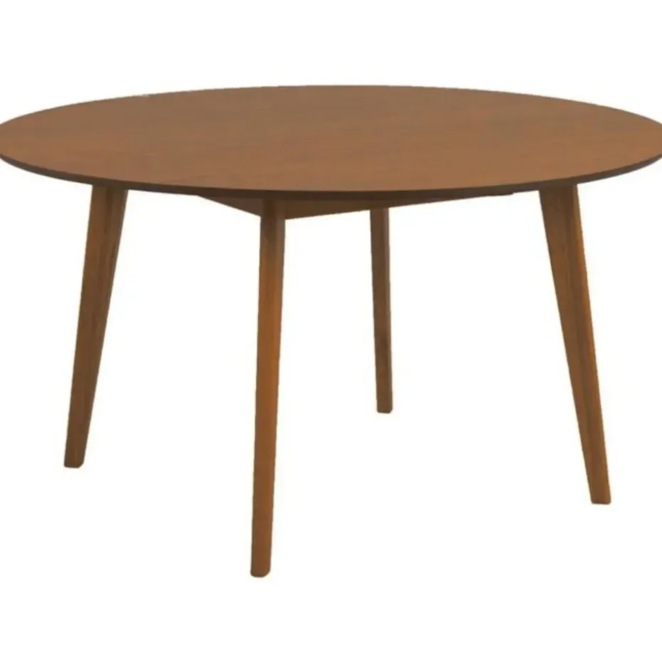 Eettafel Walnoot Rond - 140x140x76cm - Levi