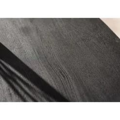 Eettafel Zwart Acaciahout - Ovaal - 240x110x76cm - Langford