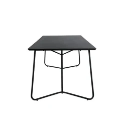 Eettafel Zwart Hout - 190x90x75cm - Petra