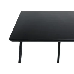 Eettafel Zwart Hout - 190x90x75cm - Petra