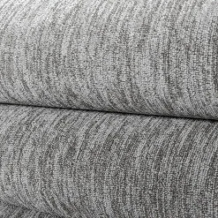 Effen Vloerkleed Laagpolig Lichtgrijs - 140x200 CM