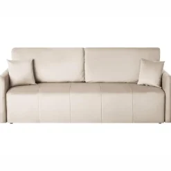 EGGE - Driezitsbank - Taupe - Fluweel