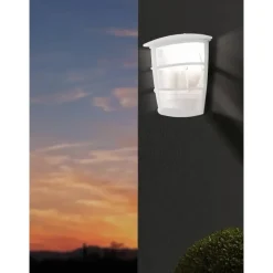 EGLO Aloria Wandlamp - E27 - Aluminium/Kunststof - Wit
