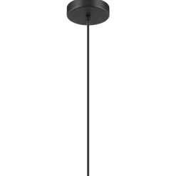 EGLO Ariscani 1 Hanglamp - E27 - Ø 20 cm - Koperglas - Zwart