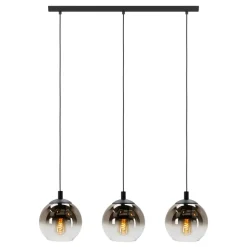 EGLO Ariscani 1 Hanglamp - E27 - 76,5 cm - Koperglas - Zwart