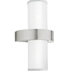 EGLO Beverly Wandlamp - E27 - 35 cm - Zilver/Wit