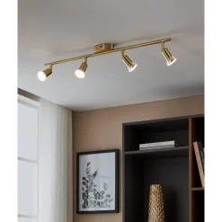 EGLO Buzz-Led Opbouwspot - GU10 - 68.5 cm - Koper