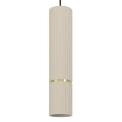 EGLO Caminia Hanglamp - GU10 - Ø 6 cm - Zandkleur/Beige/Goud
