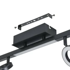 EGLO Cardillio 1 Opbouwspot - LED - 158 cm - Zwart