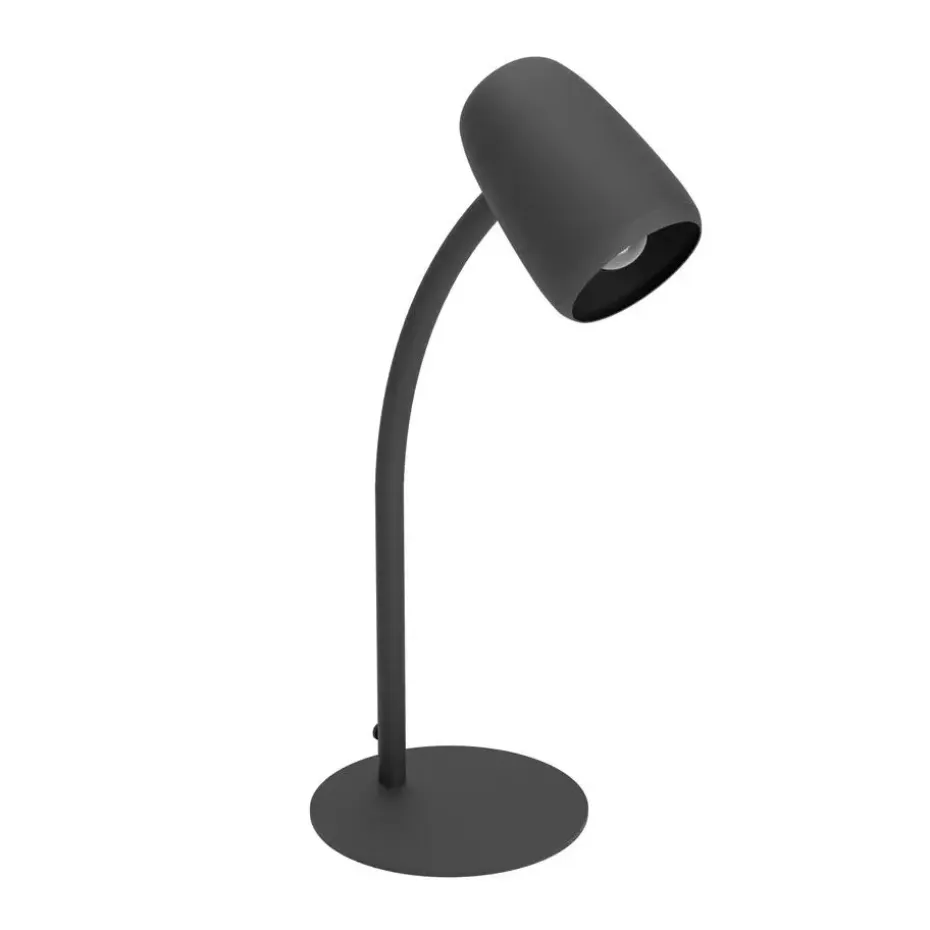 EGLO Carlo Tafellamp - Bureaulamp - E14 - 46 cm - Zwart - Kantelbaar