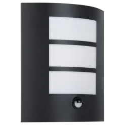 EGLO City Wandlamp - E27 - 23.5 cm - Zwart