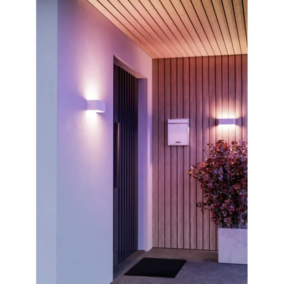 EGLO connect.z Sania-Z Wandlamp - 20 cm - Wit - RGB - Zigbee