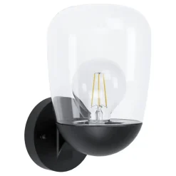 EGLO Donatori Wandlamp - E27 - 15.5 cm - Zwart
