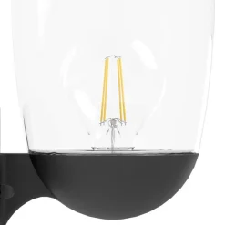 EGLO Donatori Wandlamp - E27 - 15.5 cm - Zwart