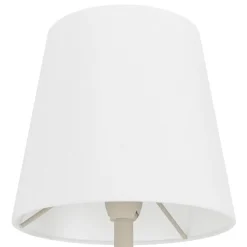 EGLO Fiorana Vloerlamp - E14 - Hoogte 140,5 cm - Zandkleur/Wit