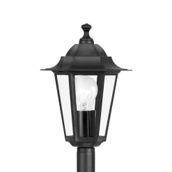EGLO Laterna 4 Sokkellamp - Staande lamp - - E27 - 20.5 cm - Zwart