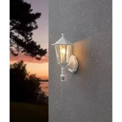 EGLO Laterna 5 Wandlamp - E27 - 16.5 cm - Wit