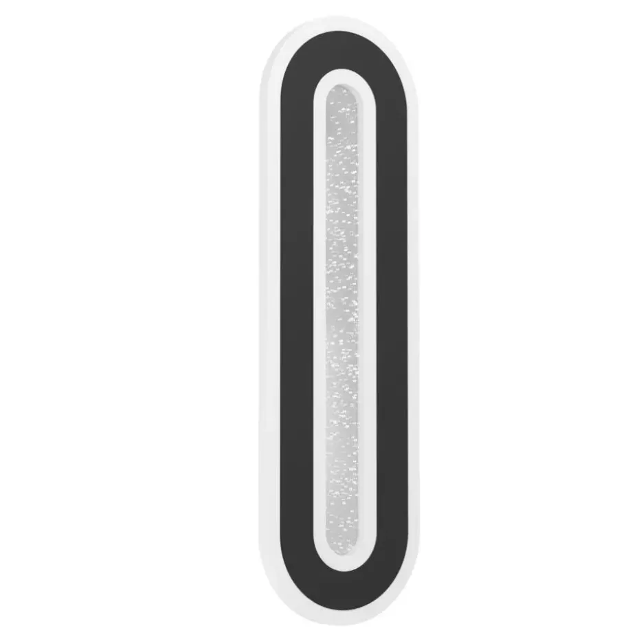 EGLO Macchioni Wandlamp - LED - Kunststof - Zwart/Wit