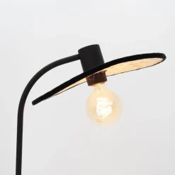 EGLO Marywell Tafellamp - E27 - Hout - Zwart/Bruin