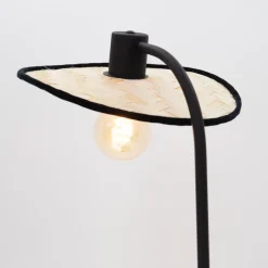 EGLO Marywell Tafellamp - E27 - Hout - Zwart/Bruin