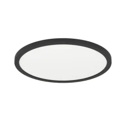 EGLO Minerario Plafonnière - LED - Kunststof - Zwart/Wit