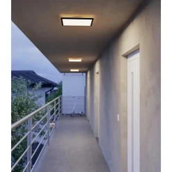 EGLO Minerario Plafonnière - LED - Kunststof - Zwart/Wit