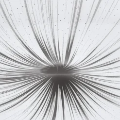 EGLO Nieves Wandlamp/Plafondlamp - LED - Ø 41 cm - Wit/Zilver