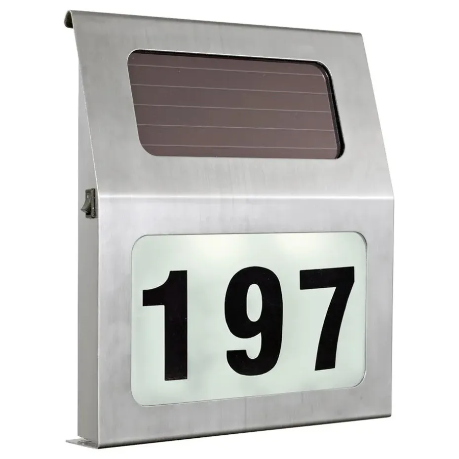 EGLO Orimini wandlamp - zonne-energie - LED - Huisnummer