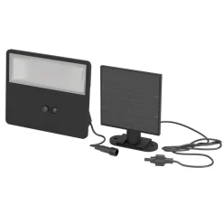 EGLO Panettieri Solar Wandlamp - LED - 17 cm - Zwart