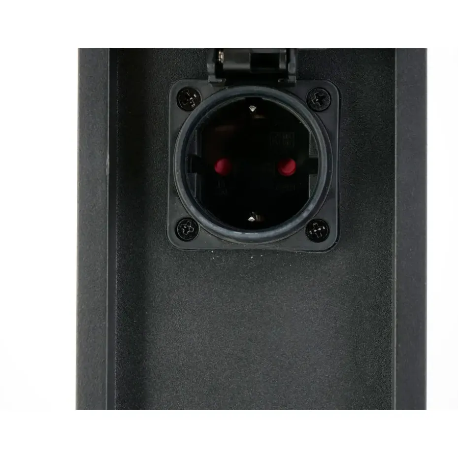 EGLO Park5 Stopcontact Zuil Buiten - E27 - 50 cm - Antraciet/Wit