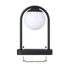 EGLO Prata Vecchia Sokkellamp - E27 - Ø 18 cm - Zwart