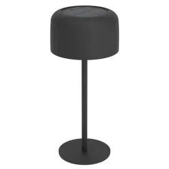 EGLO Roccanova Tafellamp - Solar - 30 cm - Zwart - Oplaadbaar