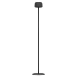 EGLO Roccanova-L Vloerlamp - Solar - 120 cm - Zwart - Oplaadbaar