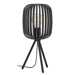 EGLO Romazzina Tafellamp - E27 - Ø 20 cm - Zwart
