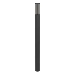EGLO Salle Sokkellamp - E27 - 110 cm - Smoke - Zwart