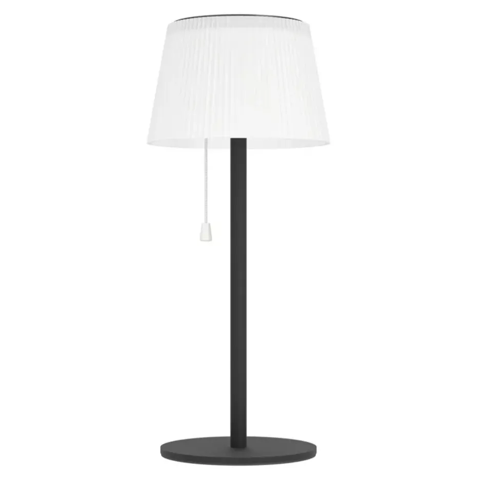 EGLO Scordiano Tafellamp - Solar - 38 cm - Zwart