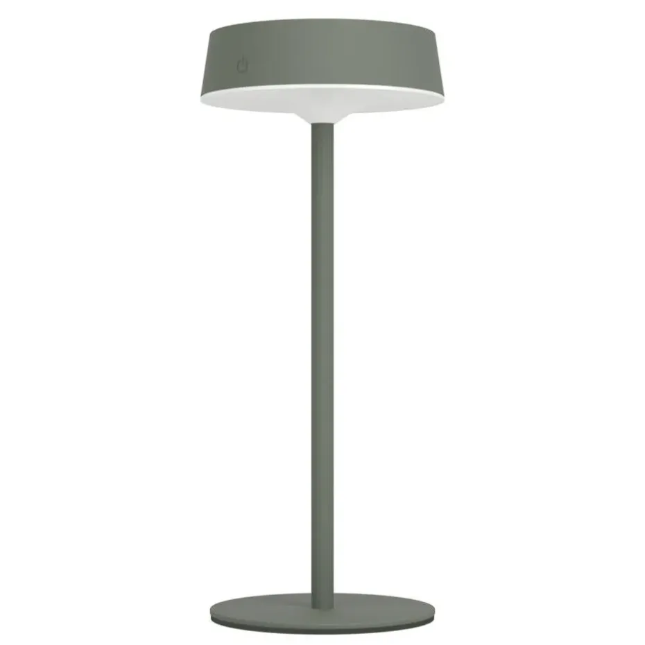 EGLO Simeri Tafellamp Buiten - Solar - 31 cm - Groen - Oplaadbaar