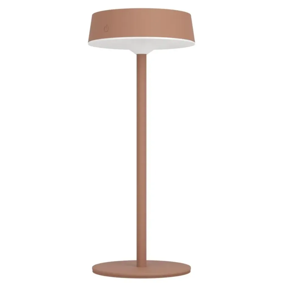 EGLO Simeri Tafellamp Buiten - Solar - 31 cm - Oranje - Oplaadbaar