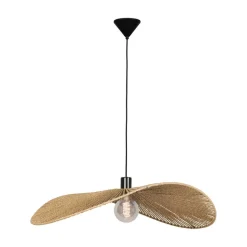 EGLO Siruela Hanglamp - E27 - Ø 80 cm - Papier - Natuur