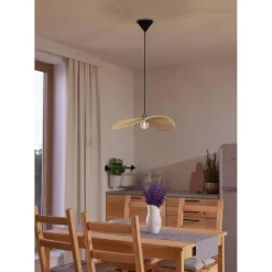 EGLO Siruela Hanglamp - E27 - Ø 80 cm - Papier - Natuur
