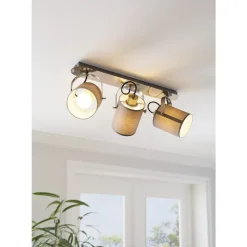 EGLO 3-spot Villabate - grijs