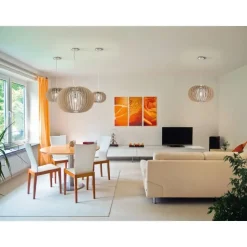 EGLO Stellato Hanglamp - E27 - Ø 50 cm - Nikkelmat