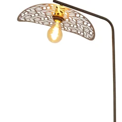 EGLO Swaby Vloerlamp - E27 - 159.5 cm - Brons